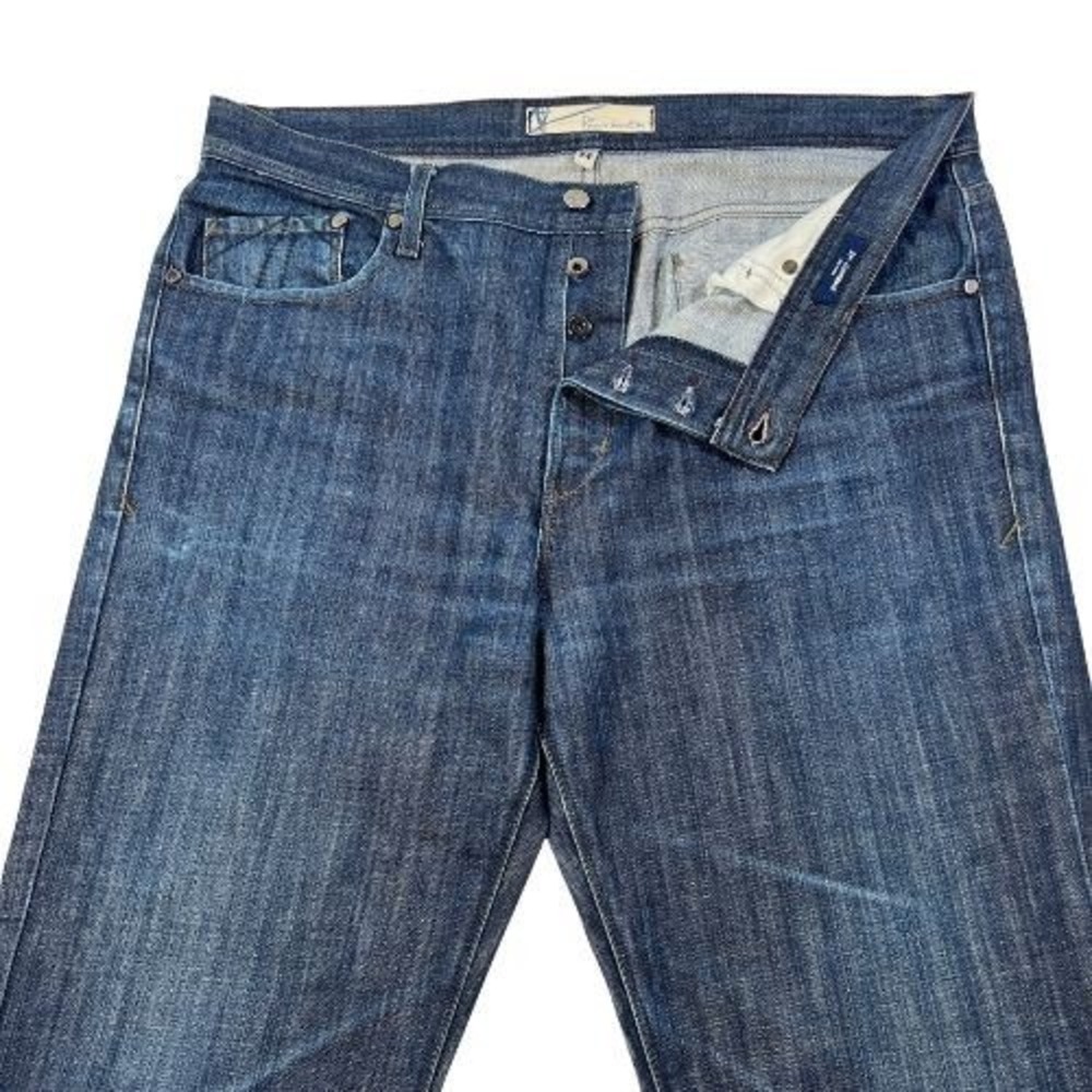 The Proportion of Blu Jeans Women 38 Blue Denim 34 Cinque Wide Leg Japanese